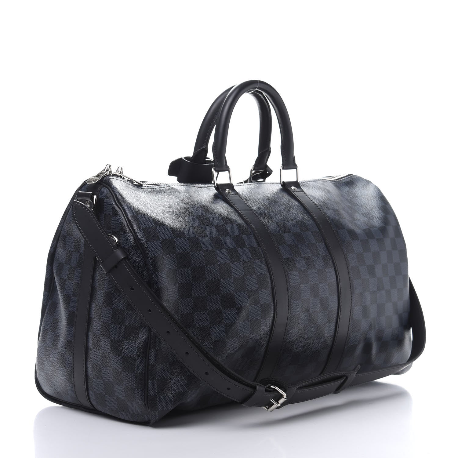 Louis Vuitton Damier Cobalt Keepall Bandouliere 45 2 of 12