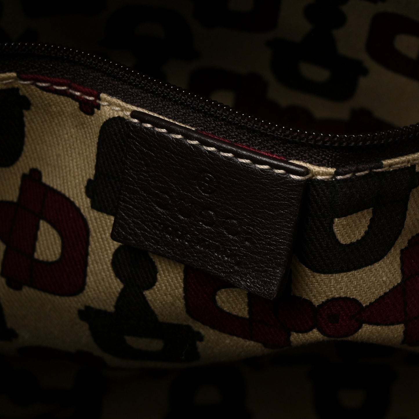 Guccissima Medium Sukey Tote Chocolate