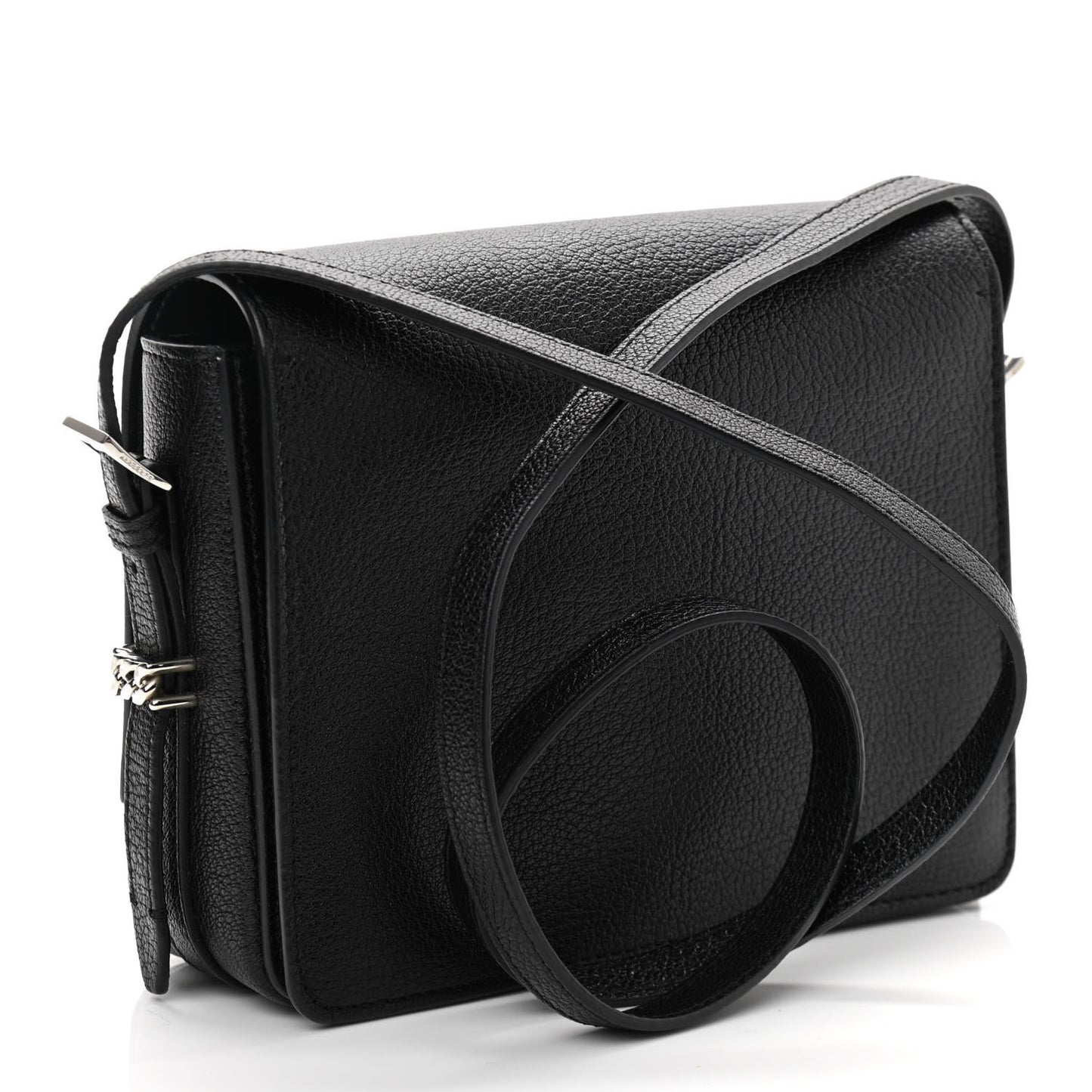 Goatskin Small Grace Bag Black