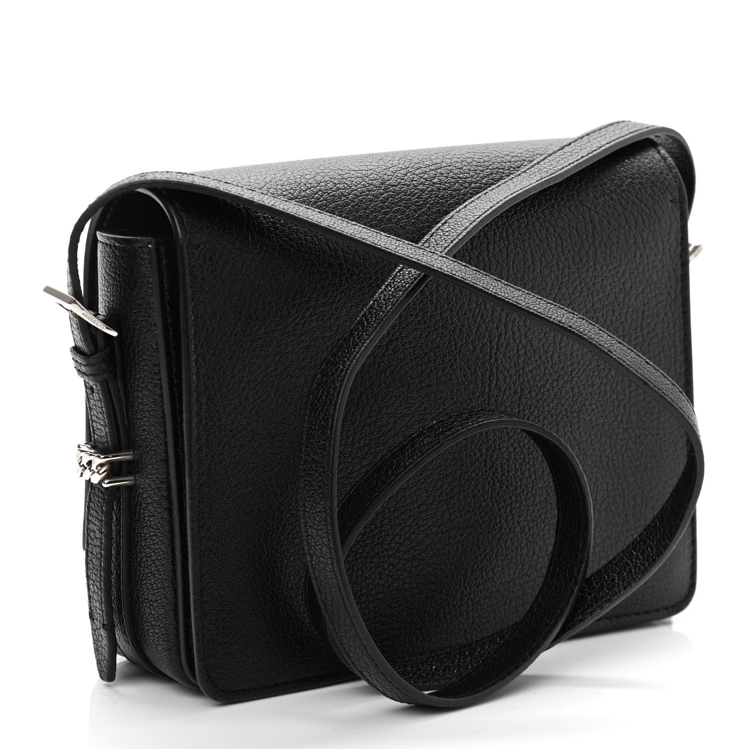 Burberry Goatskin Small Grace Bag Black 2 of 10