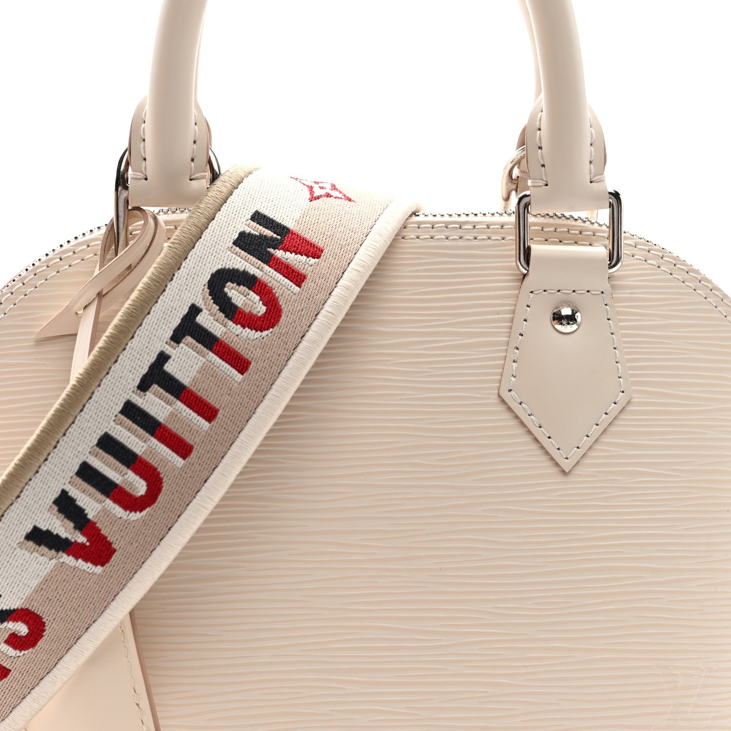 Louis Vuitton Epi Jacquard Alma BB Quartz 7 of 9
