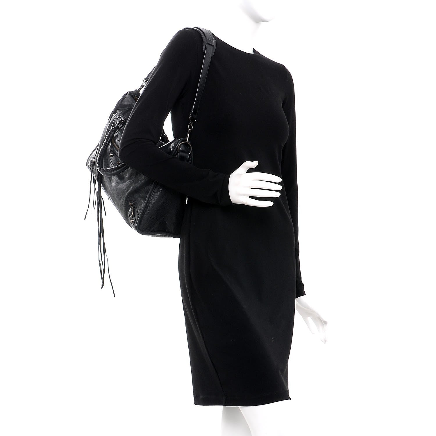 Balenciaga Agneau Classic Hardware City Black 2 of 7