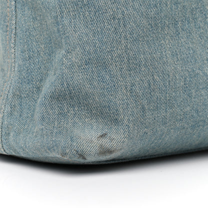 Gucci Denim Medium Soho Chain Shoulder Bag Blue 14 of 14