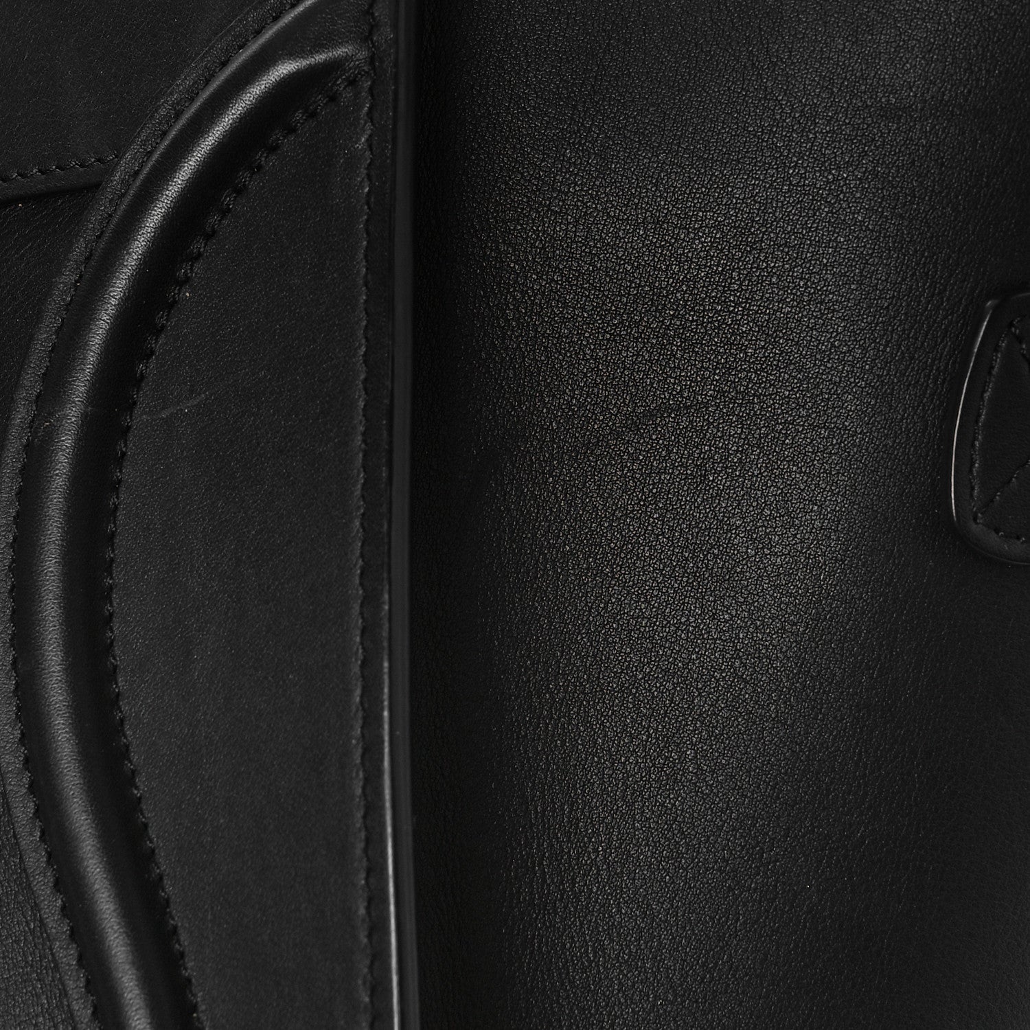 Celine Smooth Calfskin Mini Luggage Black 10 of 13