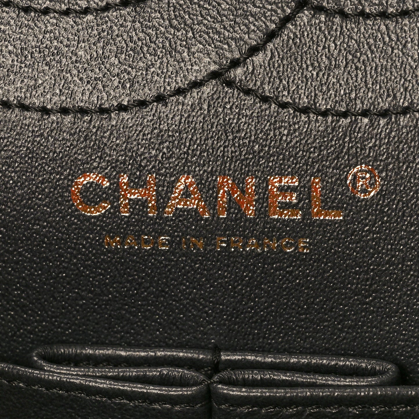 Metallic Calfskin Quilted 2.55 Reissue 225 Flap Charcoal