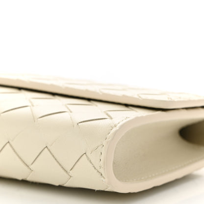 Bottega Veneta Nappa Intrecciato Long Andiamo Top Handle Clutch Sea Salt 9 of 9