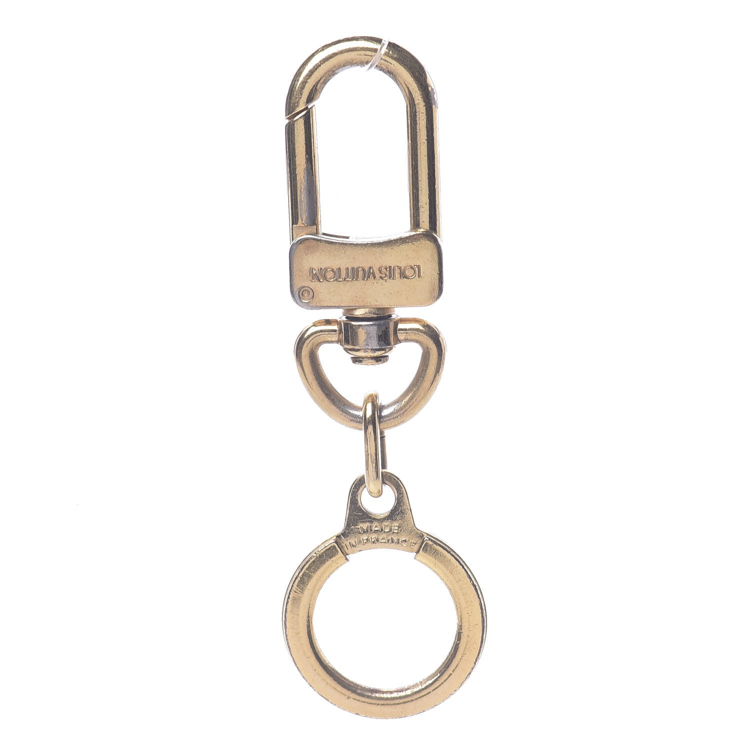 Louis Vuitton Pochette Extender Key Ring Gold 1 of 3