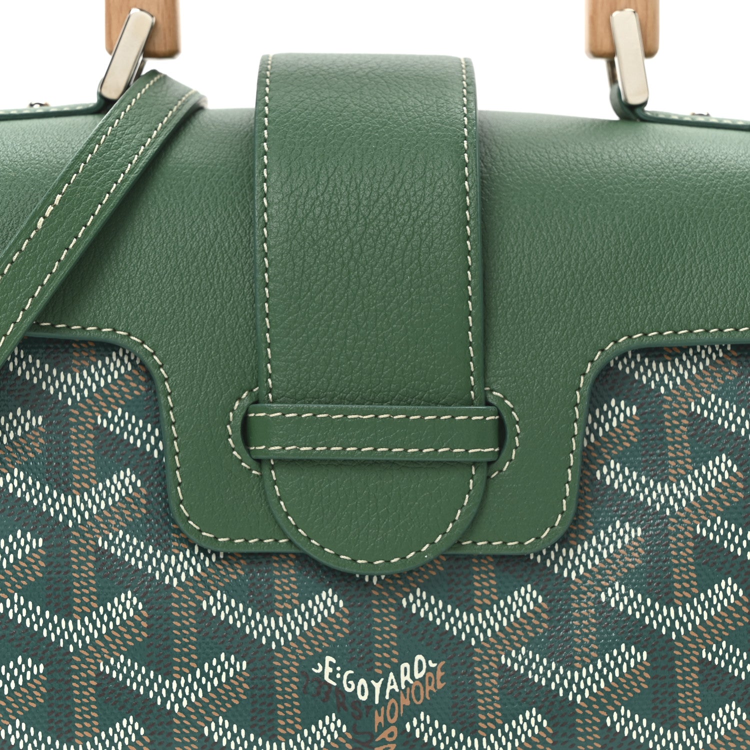 Goyard Goyardine Mini Saigon Green 7 of 9