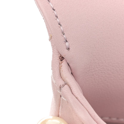 Chanel Calfskin Quilted Pearl Small About Pearls Hobo Bag Light Pink 11 of 13