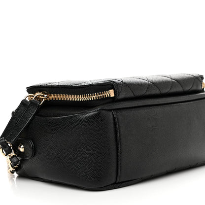 Chanel Caviar Quilted Affinity Camera Case Black 10 of 12