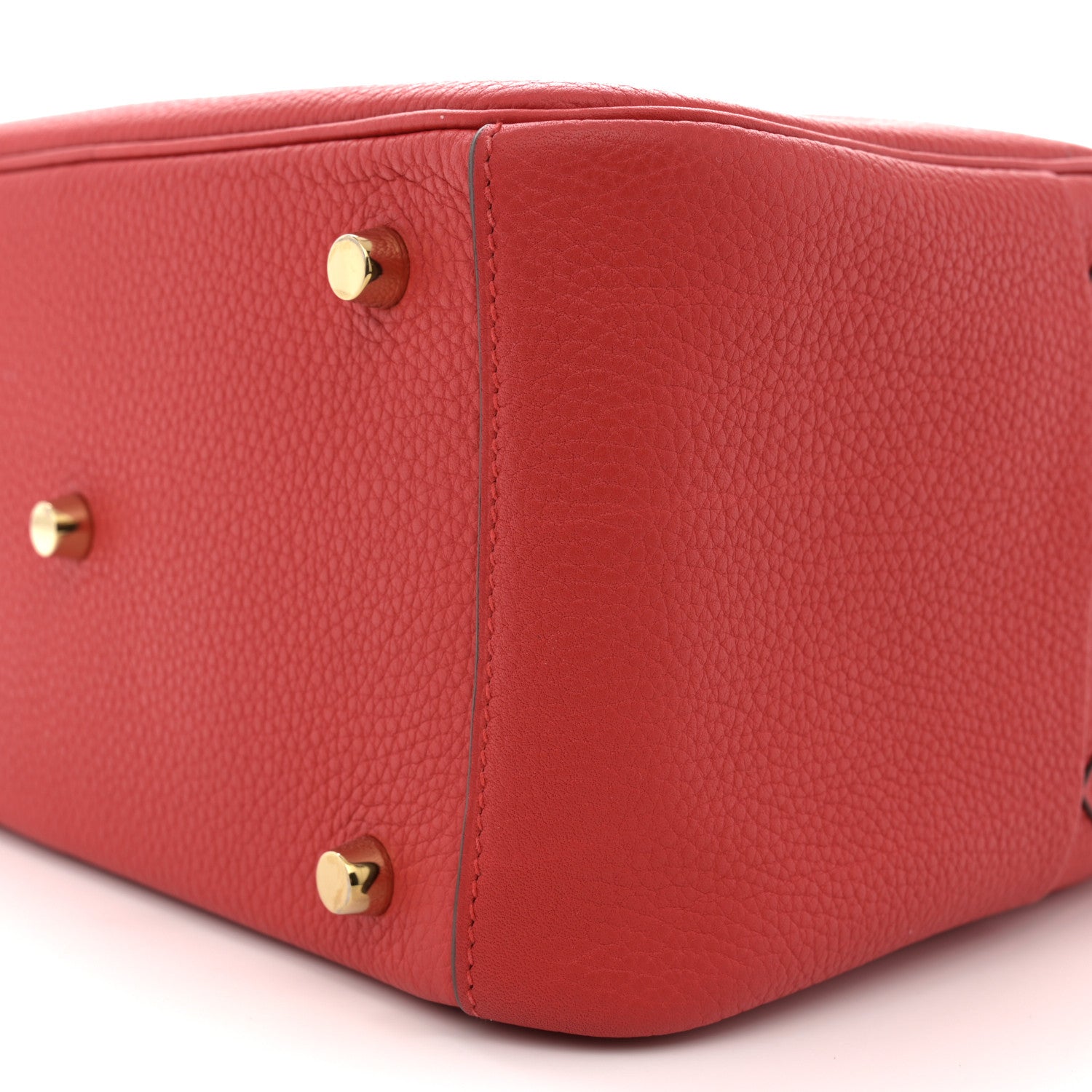 Hermes Taurillon Clemence Lindy 26 Rouge De Coeur 10 of 12