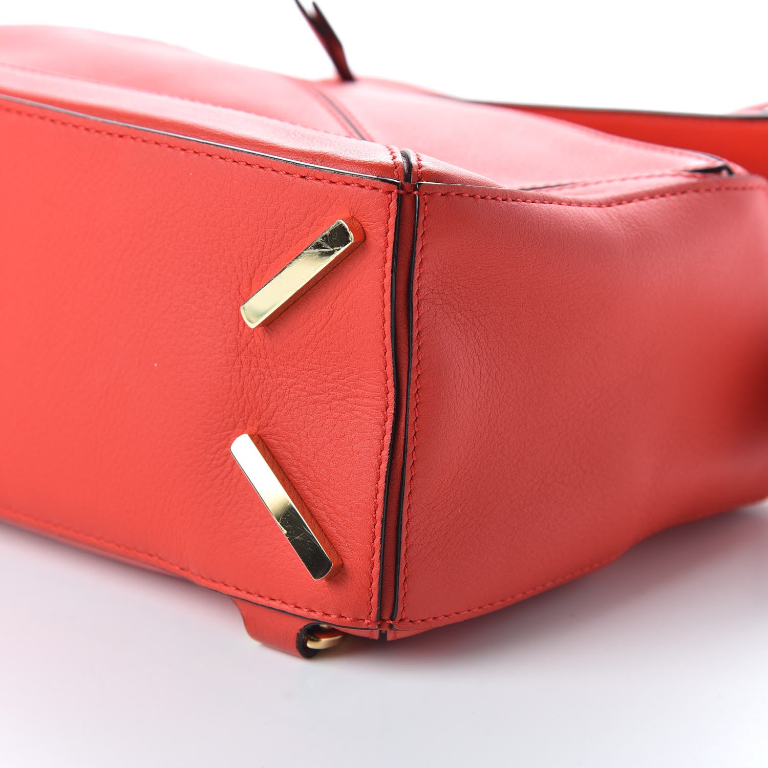Loewe Calfskin Small Puzzle Bag Scarlet 7 of 9
