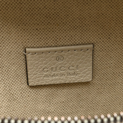 Gucci Grained Calfskin Small Logo Belt Bag White 6 of 9