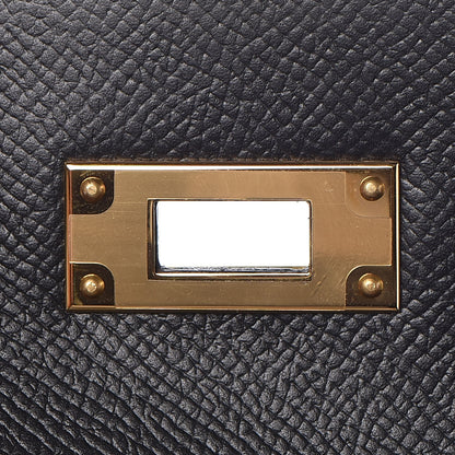 Hermes Epsom Kelly Sellier 28 Black 30 of 36