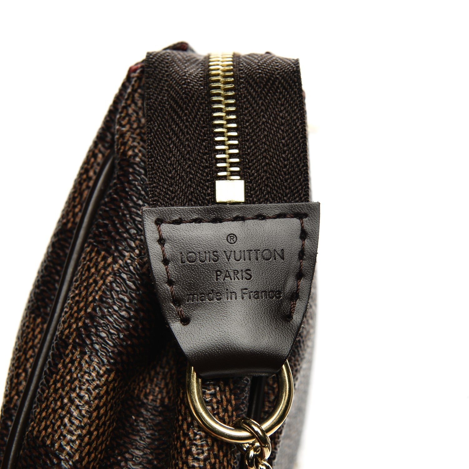 Louis Vuitton Damier Ebene Eva Clutch 6 of 7