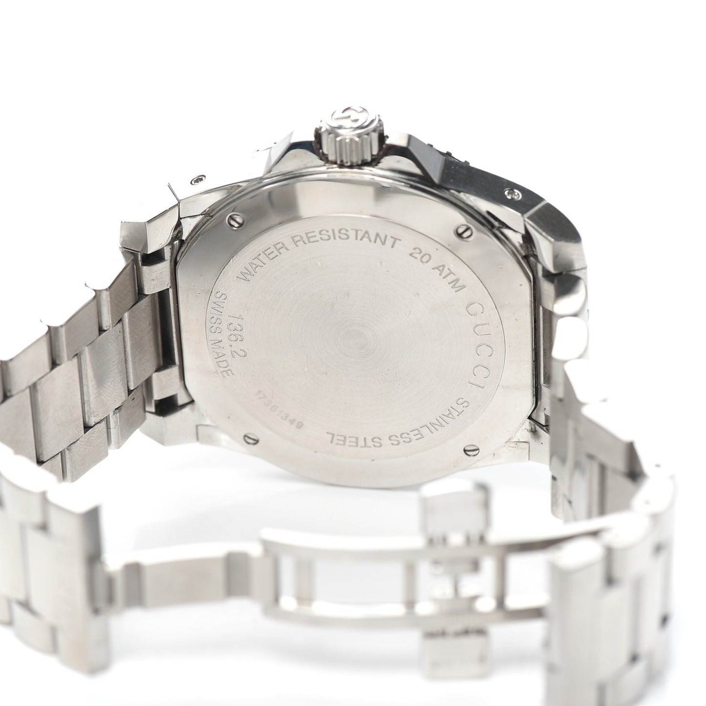 Stainless Steel 45mm Dive GMT Quartz Watch Black