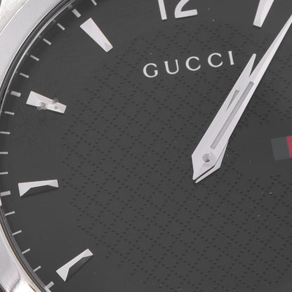 Gucci Stainless Steel 42mm G-Timeless Quartz Watch Black 12 of 13