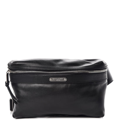 Saint Laurent Calfskin City Belt Bag Black 1 of 9