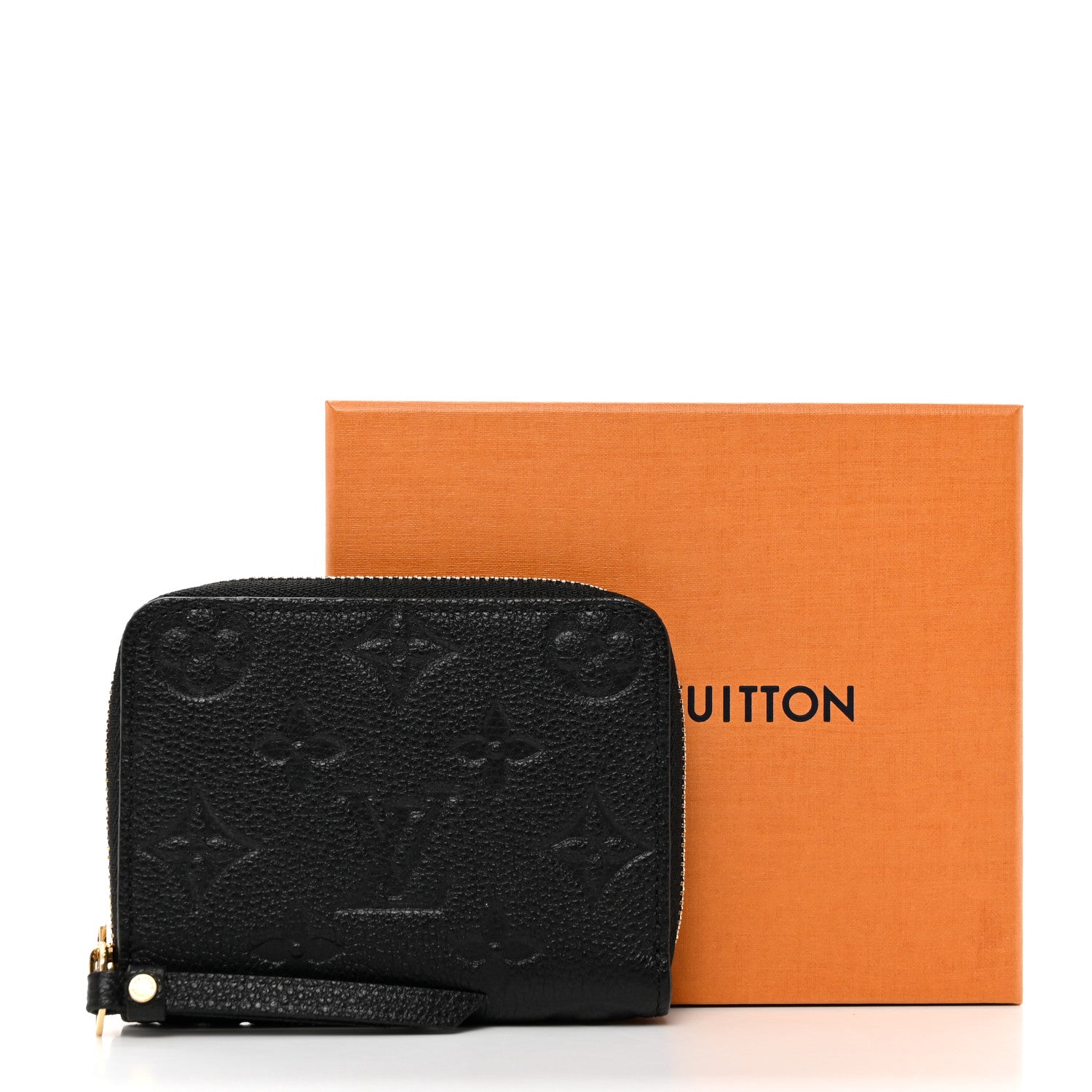 Louis Vuitton Empreinte Zippy Coin Purse Black 3 of 7