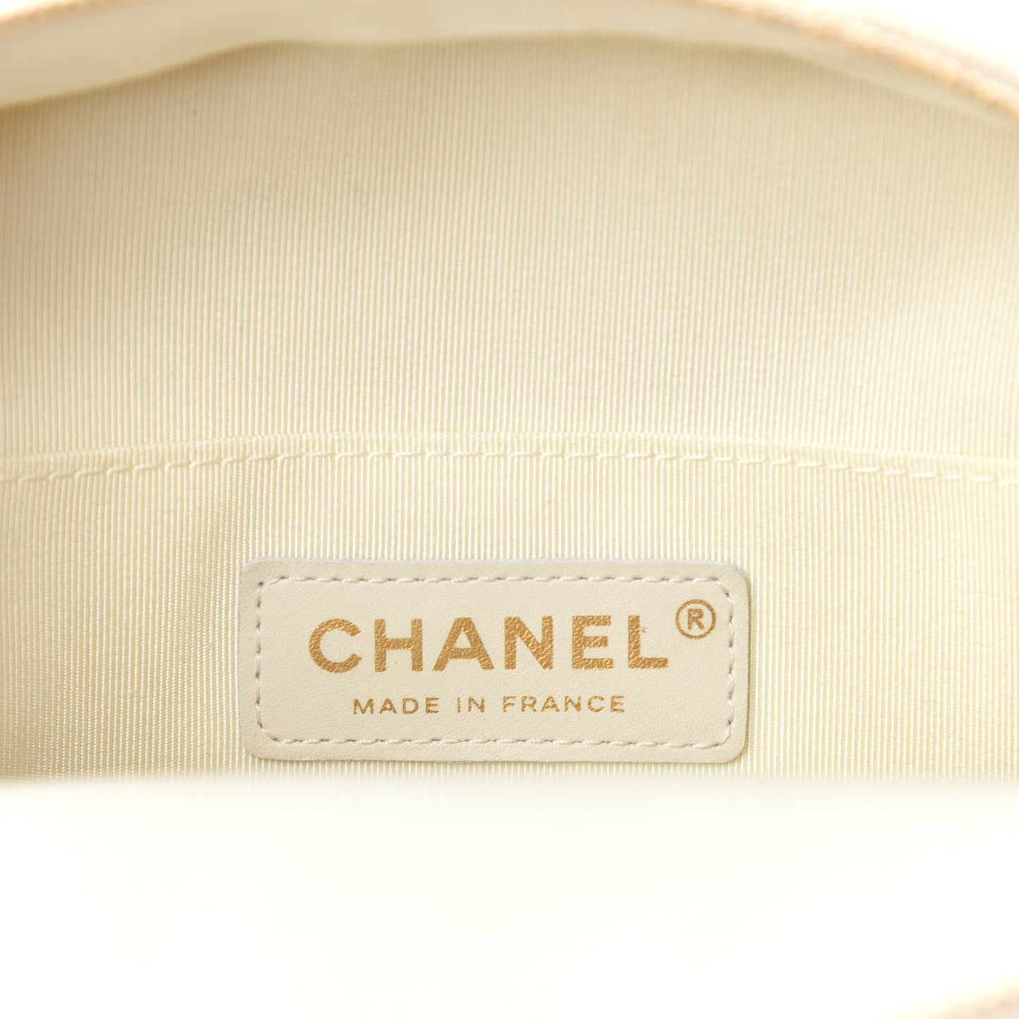 Caviar Quilted Small CC Day Backpack White