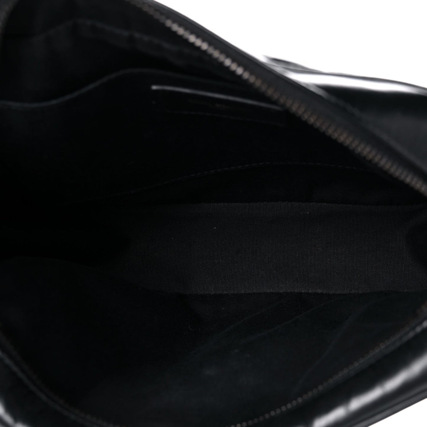 Calfskin Matelasse Monogram Lou Camera Bag Black
