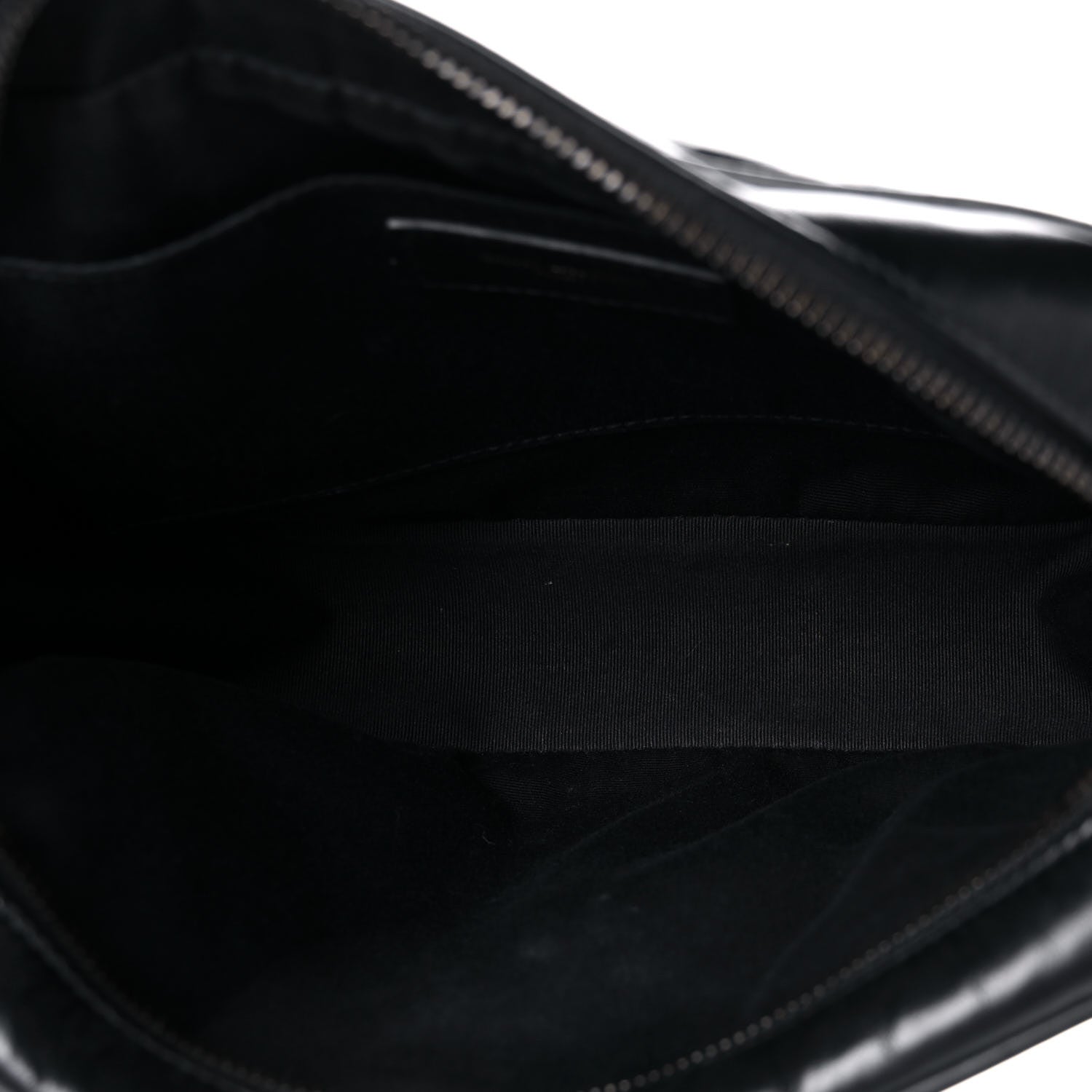 Saint Laurent Calfskin Matelasse Monogram Lou Camera Bag Black 5 of 16
