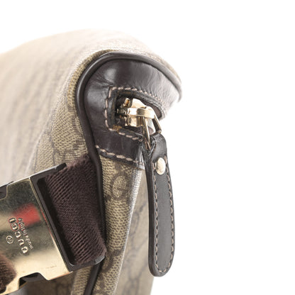 Gucci GG Supreme Monogram Belt Bag Dark Brown 13 of 14