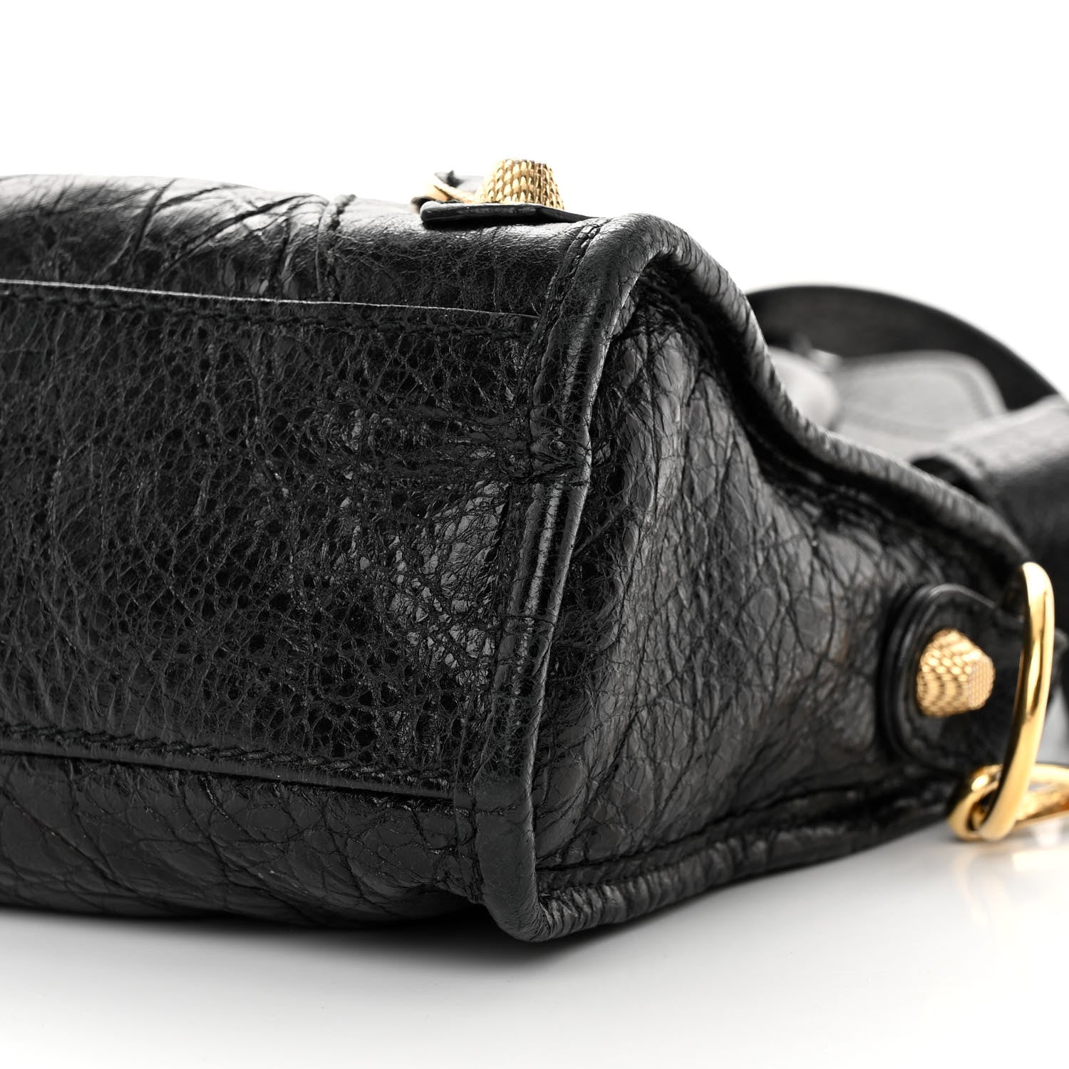 Balenciaga Agneau Giant 12 Gold Hardware Mini City Black 11 of 14