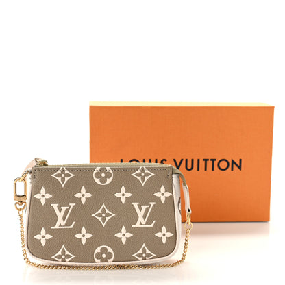 Louis Vuitton Empreinte Spring in the City Mini Pochette Accessories Kaki Beige Cream 9 of 9
