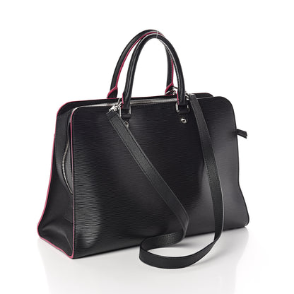 Louis Vuitton Epi Vaneau GM Black Hot Pink 2 of 8