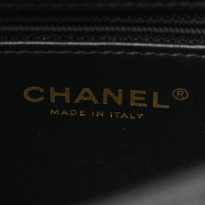 Chanel Caviar Quilted Sweetheart Flap Black 6 of 10