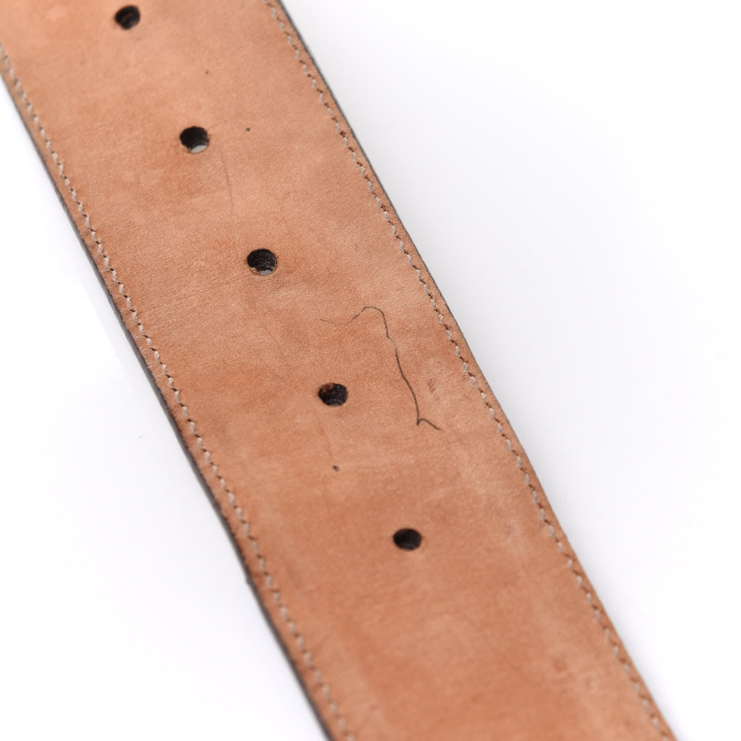 Gucci Monogram Interlocking G Belt 90 36 Off White 4 of 5