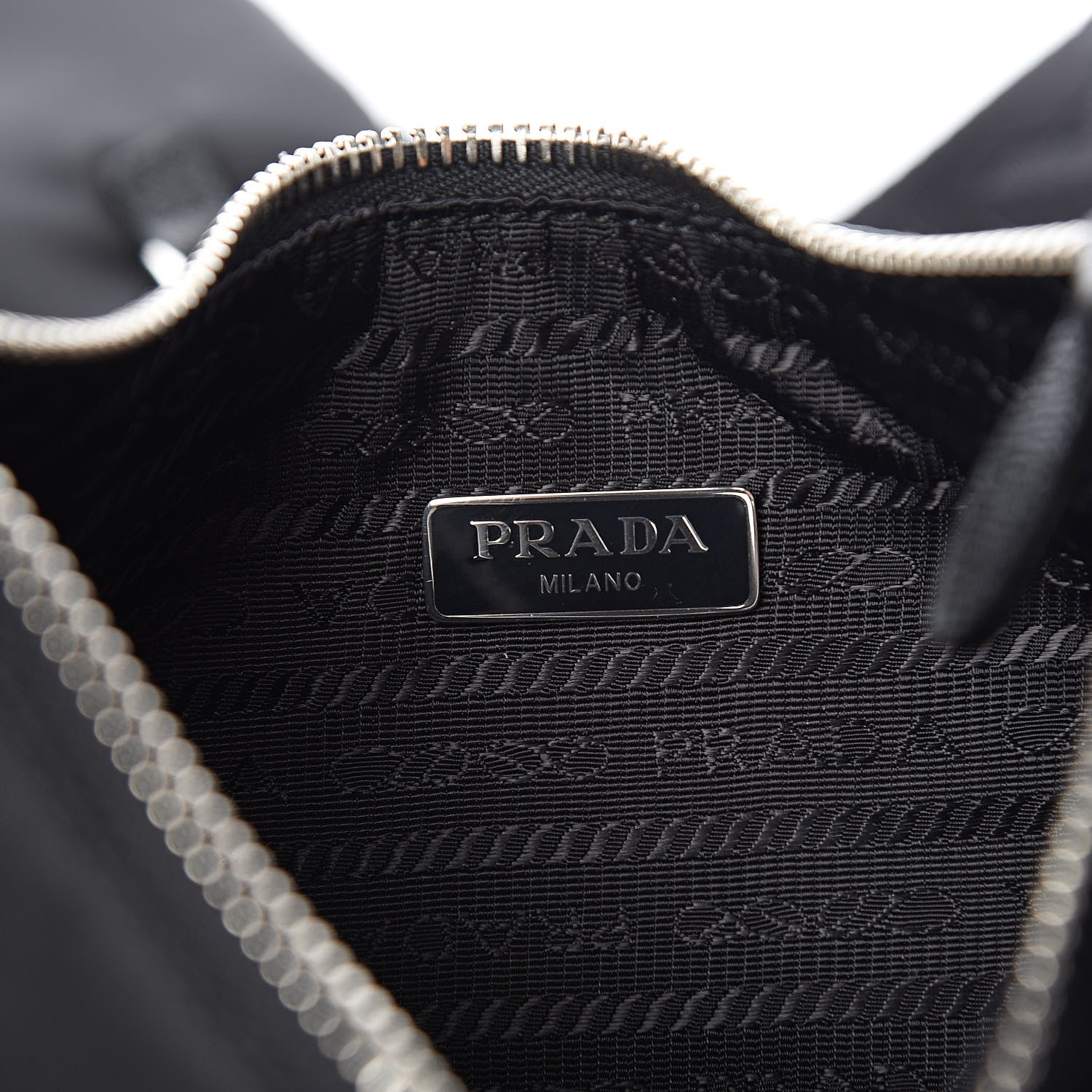 Prada Nylon Re-Edition 2005 Shoulder Bag Black 6 of 12