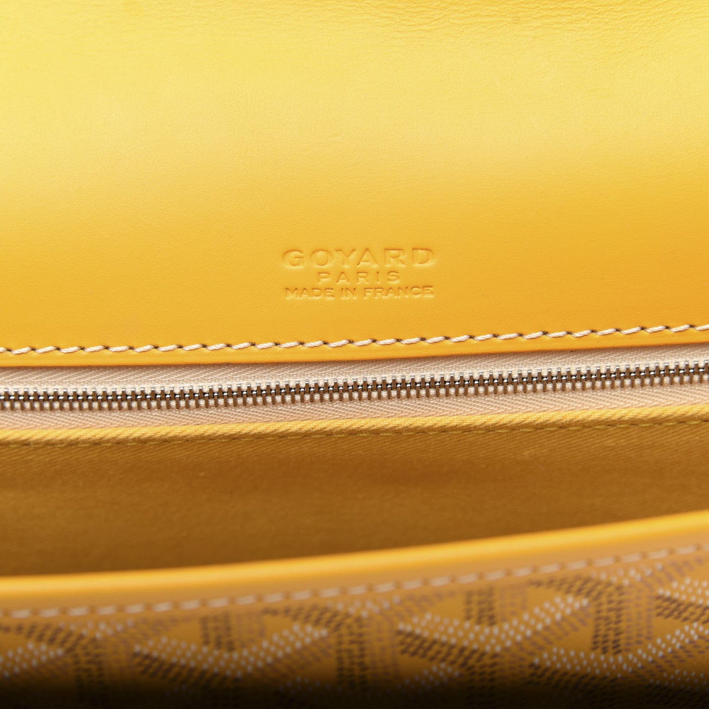 Goyardine Belvedere PM Messenger Bag Yellow