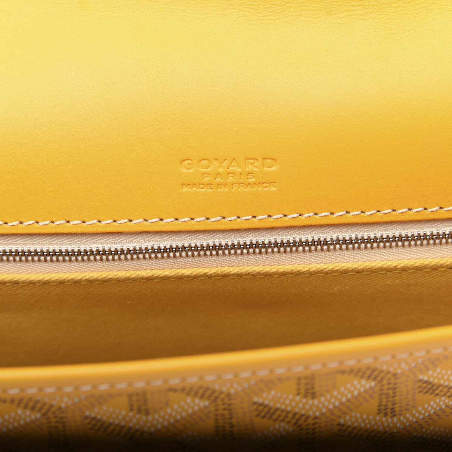 Goyard Goyardine Belvedere PM Messenger Bag Yellow 7 of 11