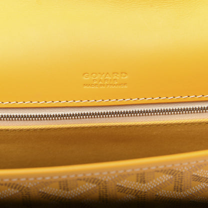 Goyard Goyardine Belvedere PM Messenger Bag Yellow 7 of 11