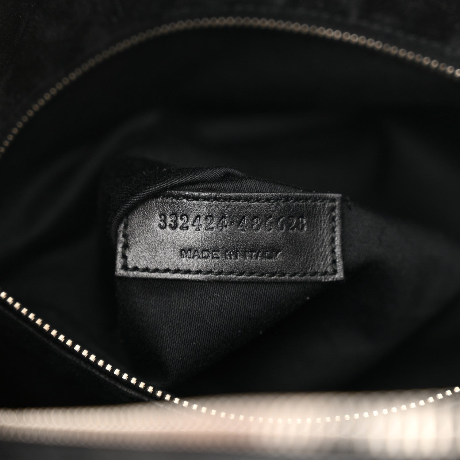 Saint Laurent Calfskin Studded Classic Duffle 6 Black 6 of 12