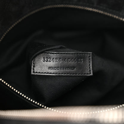 Saint Laurent Calfskin Studded Classic Duffle 6 Black 6 of 12