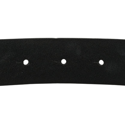 Chanel Lizard Embossed Calfskin Gripoix Poured Glass Along The Nile CC Belt 80 32 Black Gold Orange 4 of 4
