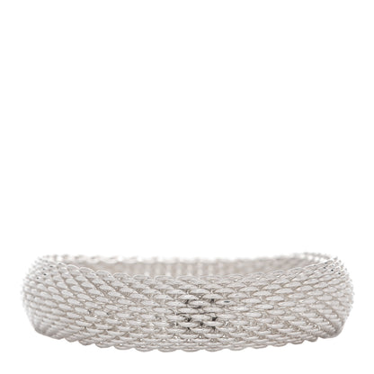 Tiffany Sterling Silver Somerset Mesh Bracelet 3 of 4