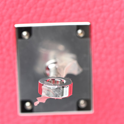 Hermes Taurillon Clemence Birkin 30 Rose Extreme 24 of 34