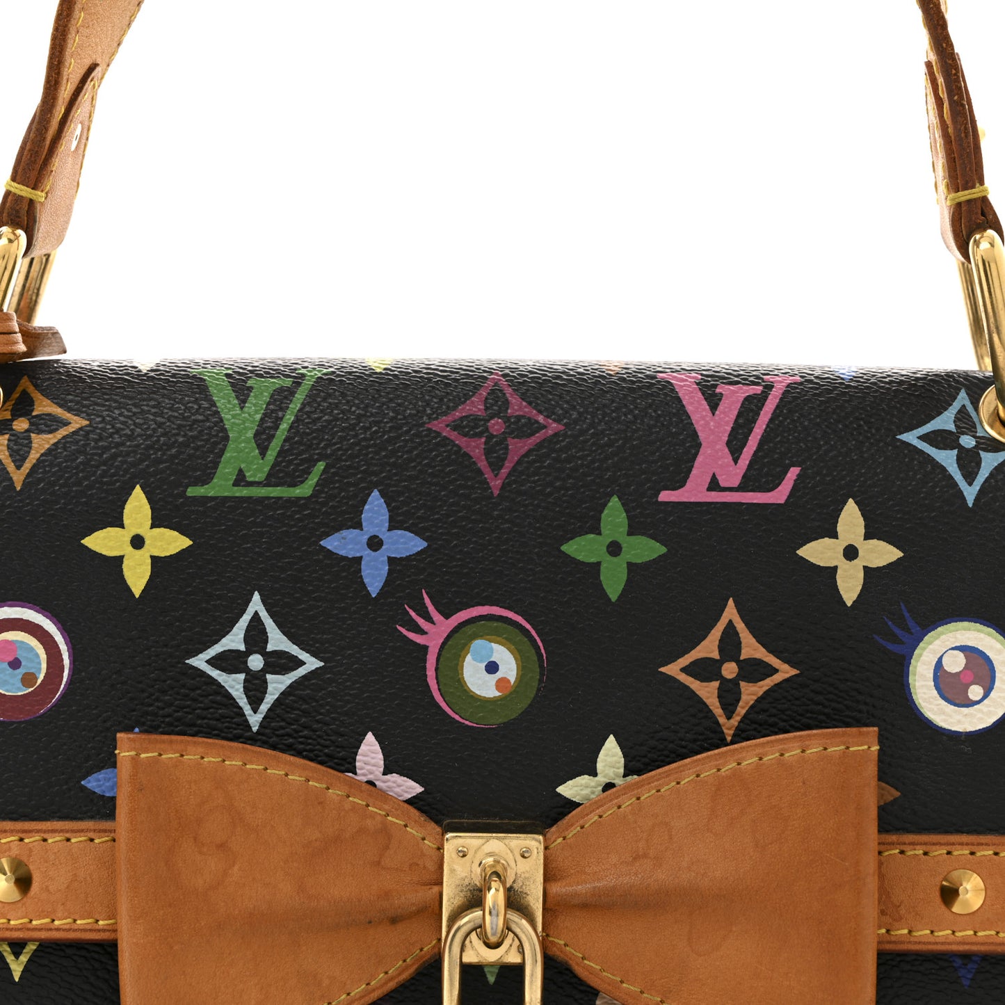 Monogram Multicolor Eye Need You Black