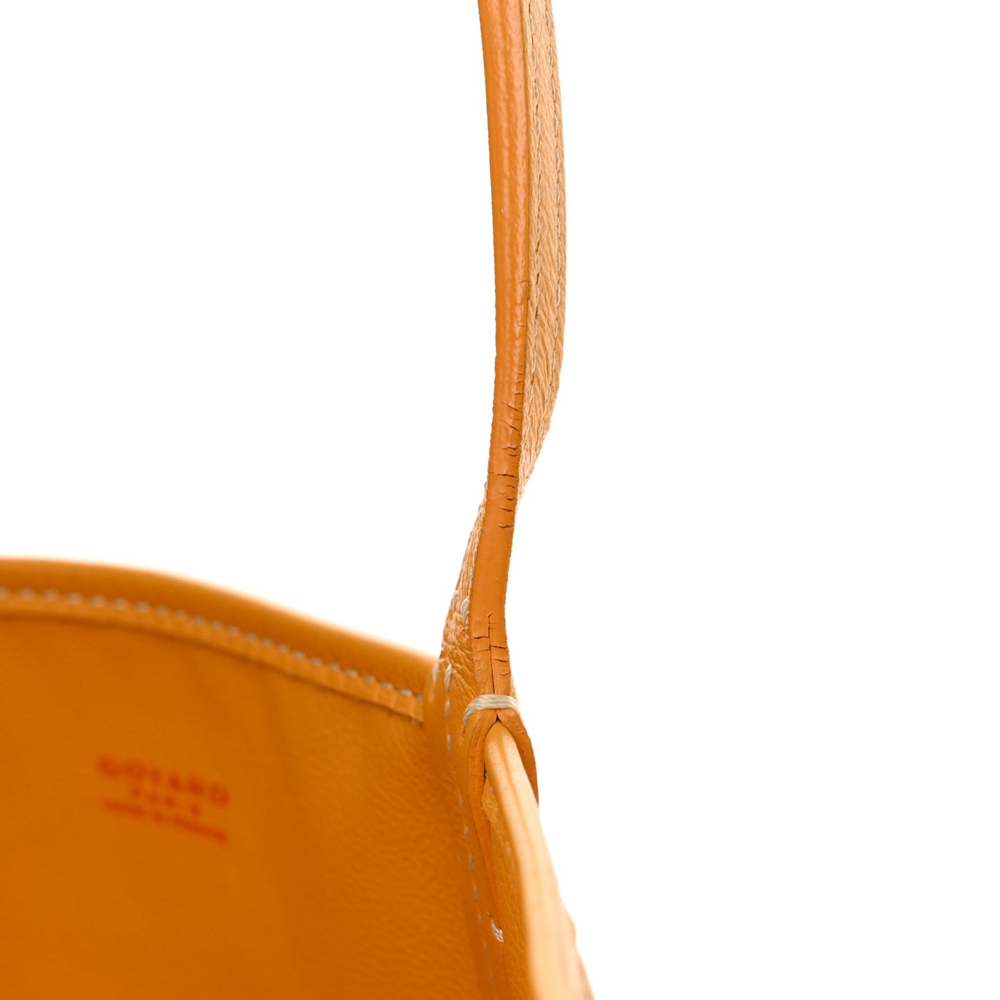 Goyardine Reversible Mini Anjou Yellow