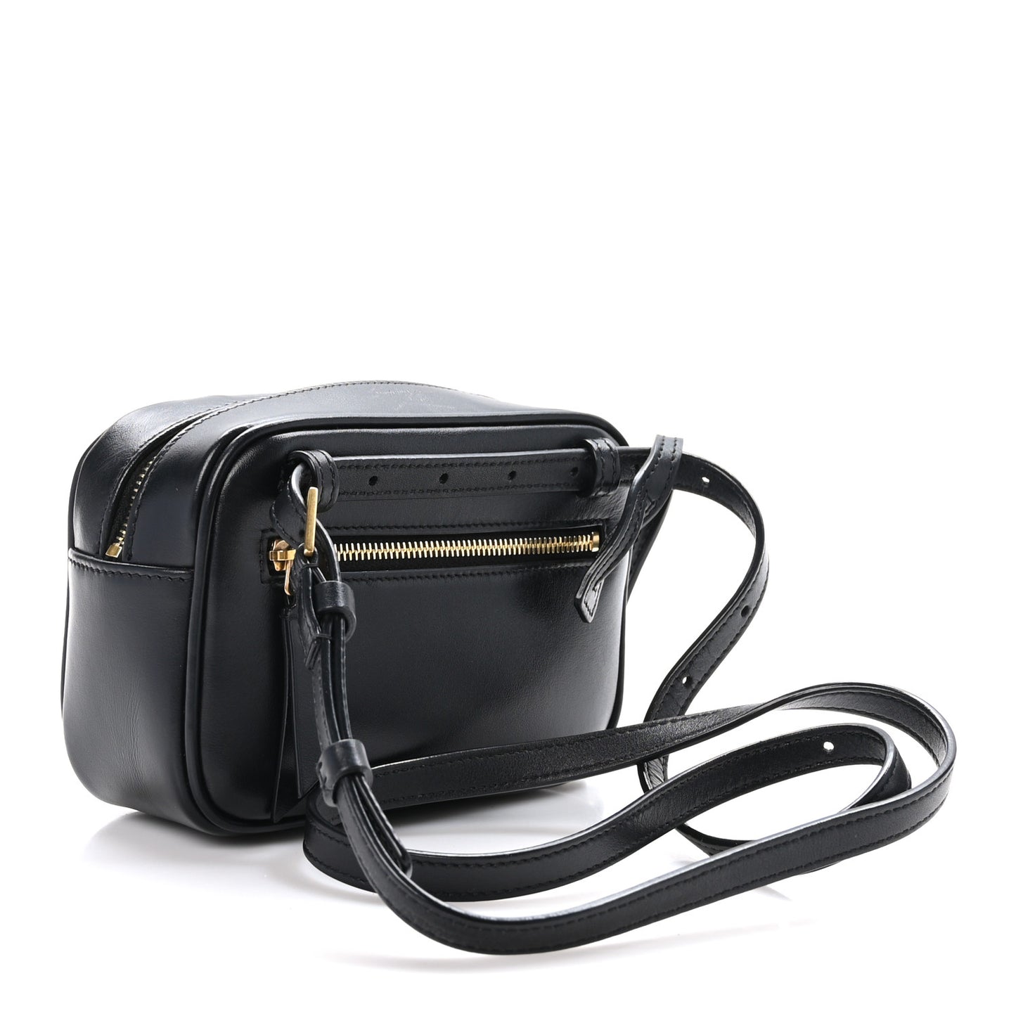Calfskin Matelasse Monogram Lou Belt Bag Black