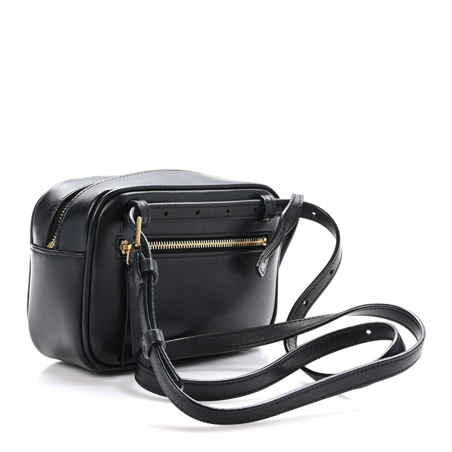Saint Laurent Calfskin Matelasse Monogram Lou Belt Bag Black 3 of 11
