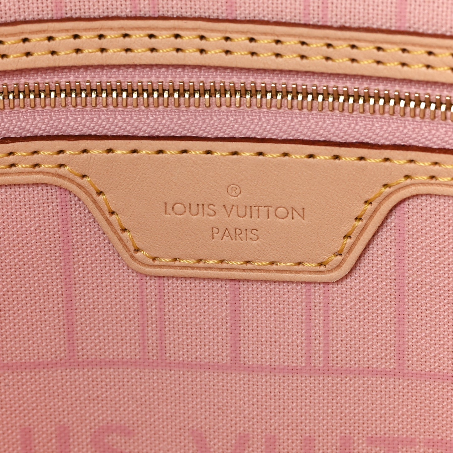 Damier Azur Neo Neverfull MM Rose Ballerine