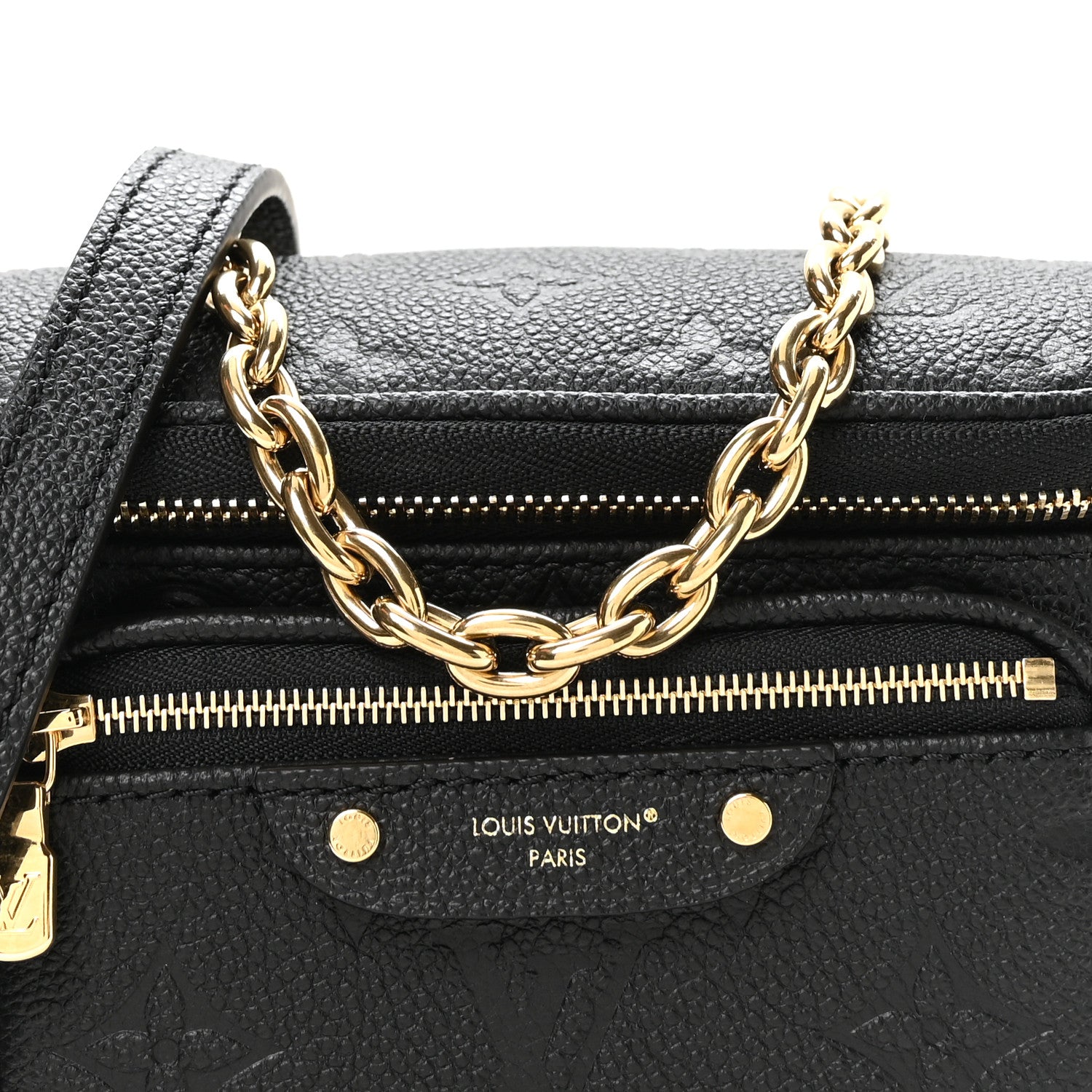 Louis Vuitton Empreinte Mini Bumbag Black 7 of 10