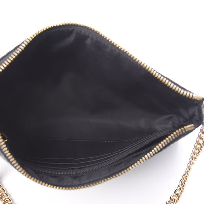 Gucci Guccissima Signature Wrist Wallet Black 5 of 9
