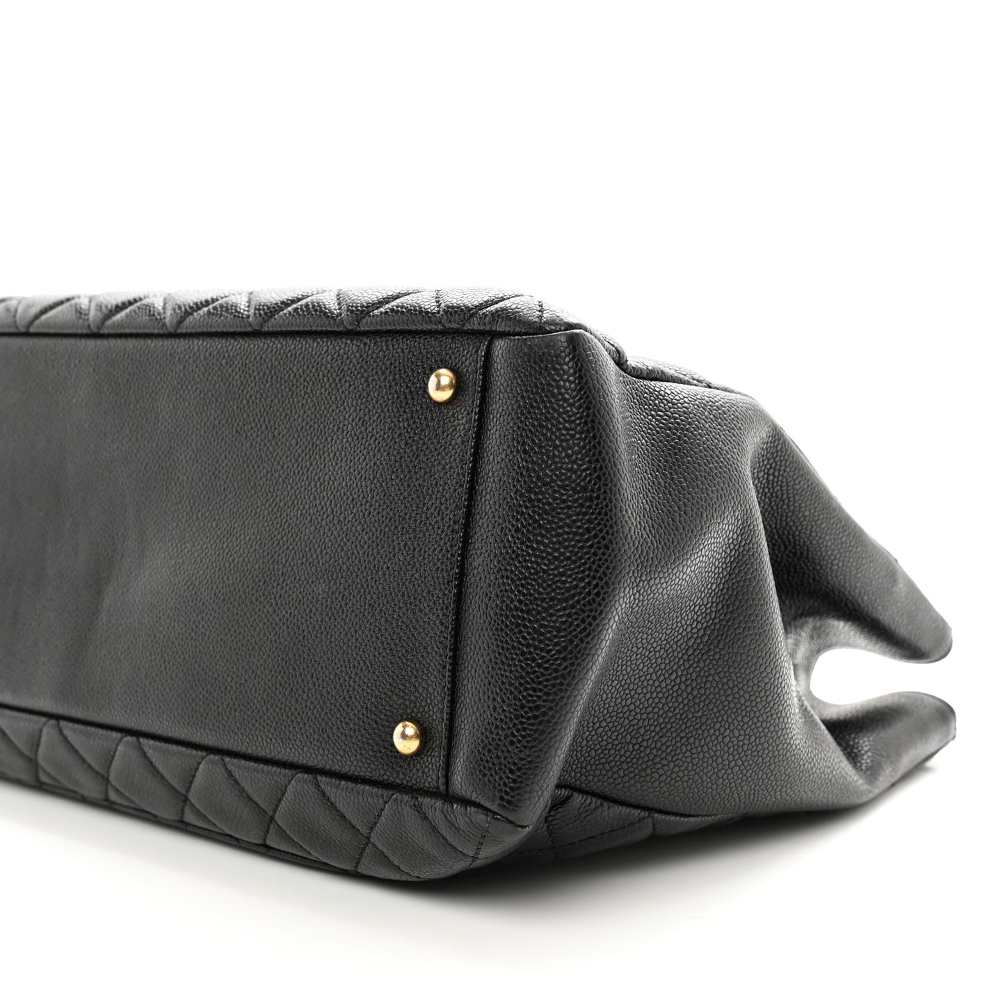 Caviar Quilted XL Grand Shopping Tote GST Black
