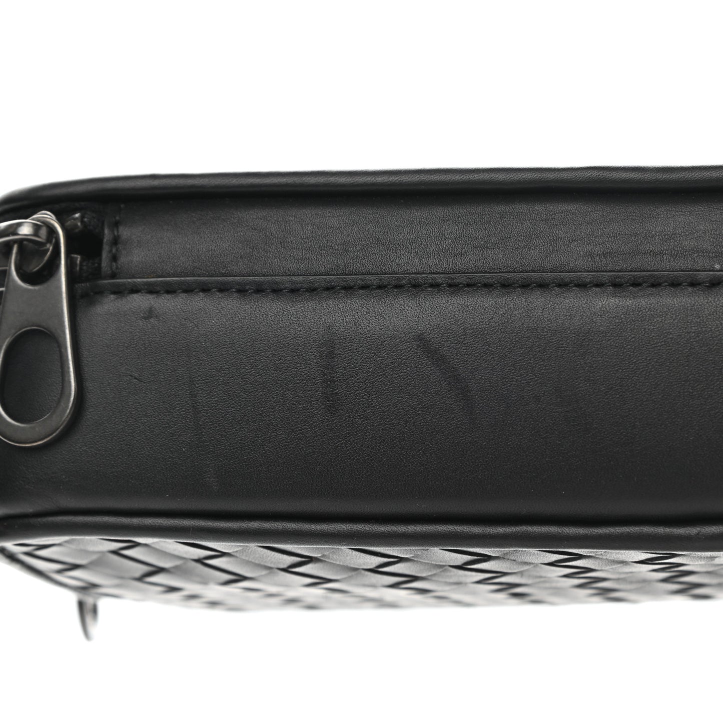 Nappa Intrecciato Organizer Wallet Black